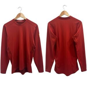 Arc’teryx Brick Red Thermo Fleece Long Sleeve Tee Base Layer Thermal Gorpcore